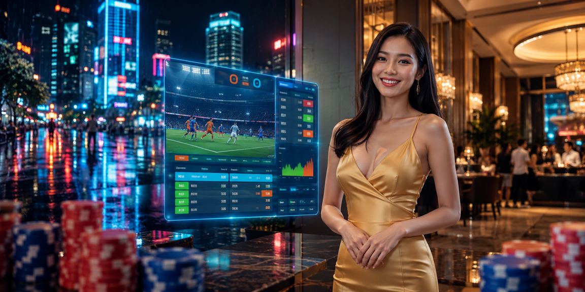 Cảnh đêm neon TP.HCM với không khí cá cược sôi động tại 2150